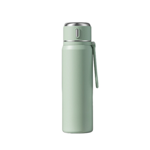 Θερμός από ανοξείδωτο ατσάλι, 550 ml, με μόνωση κενού αέρος και κύπελλο για ζεστό