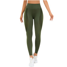 Women's Seamless High-Waisted Yoga Pants, Peach Butt-Lifting, Tummy Control, Squat-Proof, Non-See-Through 7/8 Leggings