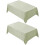Sage Green Polyester Rectangle Tablecloth 90x156in 2-Pack 1