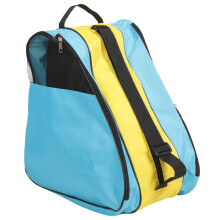 1 Stück Tragbarer Rollschuhhalter 41 x 41 cm Blau-gelb-blaue Nylon-Aufbewahrungstasche