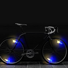 Éclairage de rayons de vélo BiFadian, éclairage LED pour roue de vélo, mode de luminosité réglable, éclairage de rayons étanche pour le