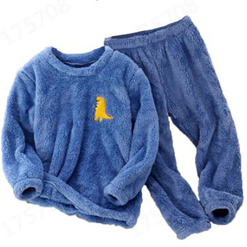 Νήπια Αγόρια Κορίτσια Χειμερινές Πιτζάμες Fleece Παιδικές Δεινόσαυρες Λούτρινες 1