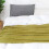 Olive Green Throw Blanket 50x60 Inches Throw Textured Solid Soft Sofa Couch Decorative Knit Blanket 2