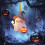 Στολίδι φαντάσματος για το Halloween, κρεμαστό διακοσμητικό 2D από ακρυλικό, 1 τεμάχιο 2