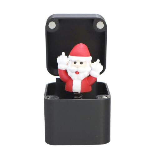 Boîte cadeau surprise de Noël PLA 5x5x5cm
