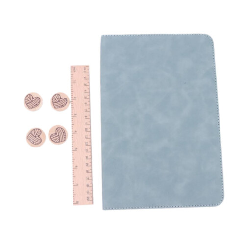 Knitting Pattern Holder Knitting Chart Holder for Cross Stitching Crocheting Blue 2