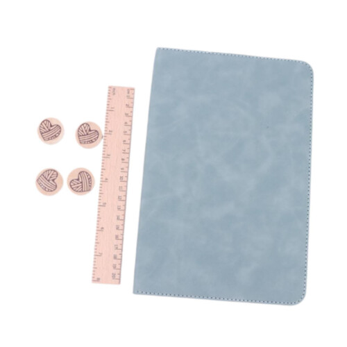 Knitting Pattern Holder Knitting Chart Holder for Cross Stitching Crocheting Blue 1
