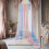 Mosquito Net Bed Canopy Rainbow Large 1 Piece 3