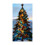 2D Kerstboom Raamsticker – Gekleurd Glaseffect, 2