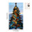2D Kerstboom Raamsticker – Gekleurd Glaseffect, 3