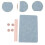 Knitting Pattern Holder Knitting Chart Holder for Cross Stitching Crocheting Blue 6