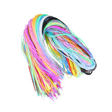 PVC-Schnur, leuchtende Farben, 200 Stück, 100 cm Länge