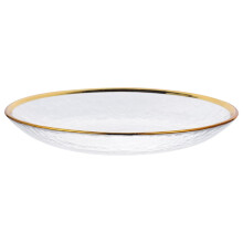 Assiette Ă dessert OUNONA en verre, lot de 1, pour la maison