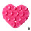 Heart-Shaped Double-Sided Silicone Phone Holder 4