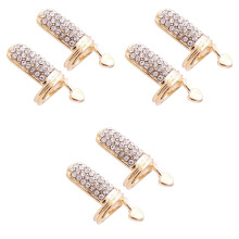 3 piezas de anillos para uñas de dedos, uñas postizas para mujer.