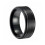 Bague unisexe en silicone, élastiques antibactériens, bagues en acier inoxydable - 37-8 1