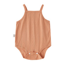 Rea Babyregister Sök Spädbarn Pojkar Flickor Ärmlös Enfärgad Romper Jumpsuit Nyfödd Sommarbody Kläder18Månader Pojkkläder (orange,80)