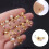 DESIGNICE Κρεμαστά Μύτη Studs Πολύχρωμα Ινδικά Βιδωτά Δαχτυλίδια Μύτης Κοσμήματα Piercing 1