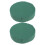 FRCOLOR2Pcs Στρογγυλά Λουλουδάτα Μπλοκ Αφρού με Λαιμόκοψη σε Πράσινο Χρώμα 1