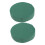 FRCOLOR2Pcs Στρογγυλά Λουλουδάτα Μπλοκ Αφρού με Λαιμόκοψη σε Πράσινο Χρώμα 6