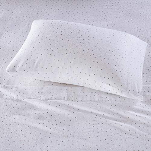 Cozy Soft Σετ Σεντόνια με Στάμπα Φανέλας 100% Βαμβάκι με Ζώα και Αστέρια, Χαριτωμένα, 2