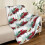 Manta decorativa estilo fazenda com estampa de caminhão vermelho e cachorro, 101,6 x 127 cm (40 x 50 polegadas) 4