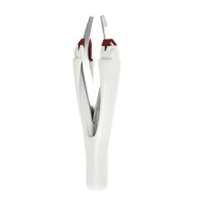 Eyebrow Tweezer Automatic Retratable Face Hair Beard Removal Stainless Steel Anti Rust Beauty Hair Puller Makeup Tool