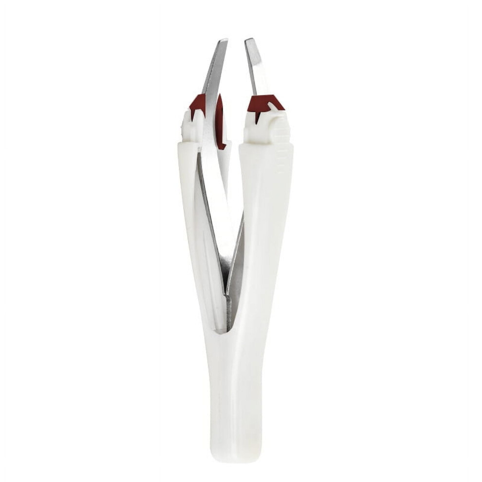 Eyebrow Tweezer Stainless Steel Retractable 1 Piece
