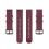 Λουράκι ρολογιού αθλητικού ρολογιού σιλικόνης 22 χιλιοστών από μονόχρωμο χρώμα 4