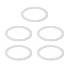KALLORY 5Pcs Silicone Jar Sealing Ring Circular.5x0.35in for Kitchen and Coffee Bar