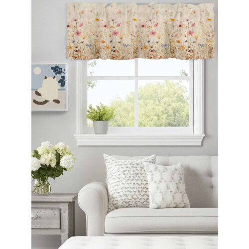 Akvarel blomsterkappe 60x18" stanglomme