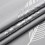 Light Grey Blackout Curtains 52x63" Silver Palm Tree 7
