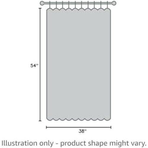 Polyester Blackout Curtains 63in Long, Grommet Thermal 1