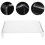 HEMOTON Clear Acrylic Keyboard Cover Protector Anti Bridge Protector 7