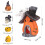 Διακόσμηση ενυδρείου για το Halloween, 5 τεμάχια διακοσμήσεις ενυδρείου με σπιτάκια 5