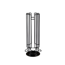 Support porte-dosettes ACDANC K-Cup – Capacité de 24 dosettes, métal noir