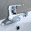 Waterfall Bathroom Faucet for 1-Hole Sink 4