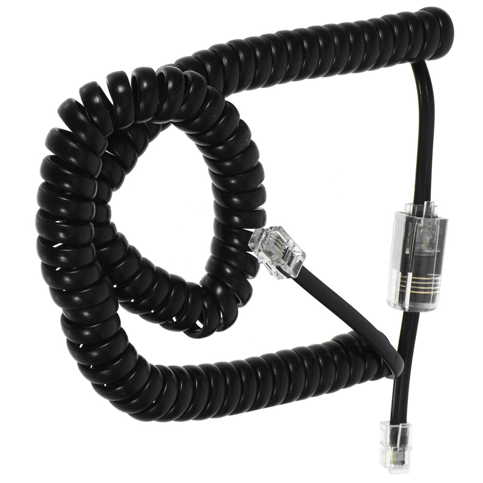Landline Telephone Line Telephone Cord Detangler Connector Anti-Tangle Telephone Cables Pvc 40.00X6.50x1.50cm 9496895894878
