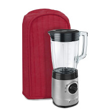 Stofhoes voor blender, afdekhoes voor staande mixer of koffiezetapparaat, vingerafdruk- en stofbestendige blenderhoes voor thuiskeuken (rood)