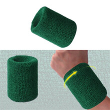 Clearance! Absorbent Cotton Wrist Sweatbands for Men & Women – Breathable, Compatible with Tennis, Basketball, Football, Running