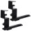 2 Sets Desk Extender Holder Keyboard Support Bracket Keyboard Bracket Arm Desk Extension Support 1
