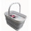 12L (3.17 Gallon) Collapsible Rectangular Handy Bucket (1, Grey) 5