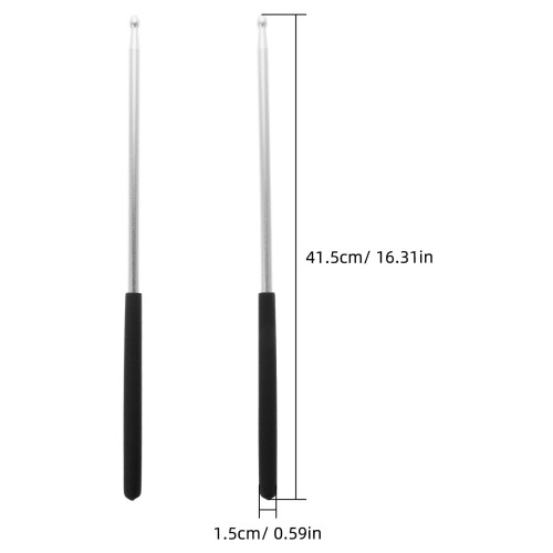 1 Pair Comfortable Grip Drum Sticks for Drums Durable and Portable for Practice 1