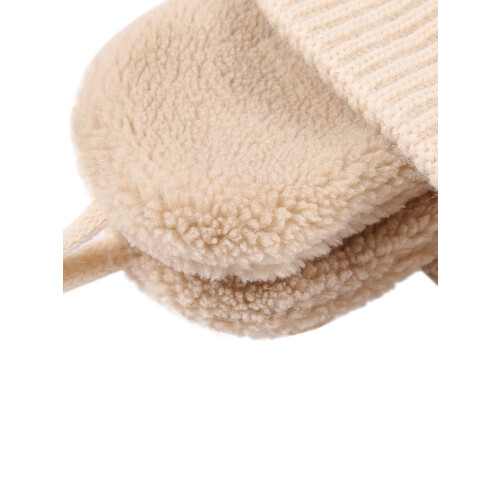 Σκούφος Fleece για νήπια με καπάκι αυτιών για αγόρια κορίτσια βρέφη βαμβάκι ζεστό 2