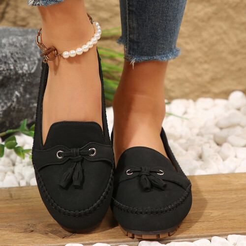 Γυναικεία μοκασίνια Comfort Penny με εσωτερικό πάτο Memory Foam, επαγγελματικά μοκασίνια, 2
