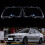 1 ζεύγος για BMW E46 3-Series 2002 2003 2004 2005, 4θυρο, αριστερό και δεξί φανάρι, διαφανές κάλυμμα 1