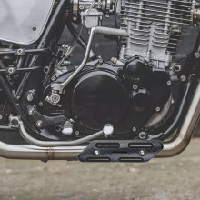Motorcycle Exhaust Heat Shield - Anti-Scald Protective Cover with Decorative Design, Durable Plastic for Exhaust Pipe Protection