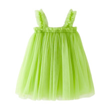 Mouwloze zomerjurk van tule voor peuters en baby meisjes, feestjurk, dansfeestjurk.