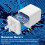 2-Pack USB Wall Charger 5V/2.4A, Foldable Plug Cube, Compatible with USB Devices 6