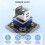 2-Pack USB Wall Charger 5V/2.4A, Foldable Plug Cube, Compatible with USB Devices 4